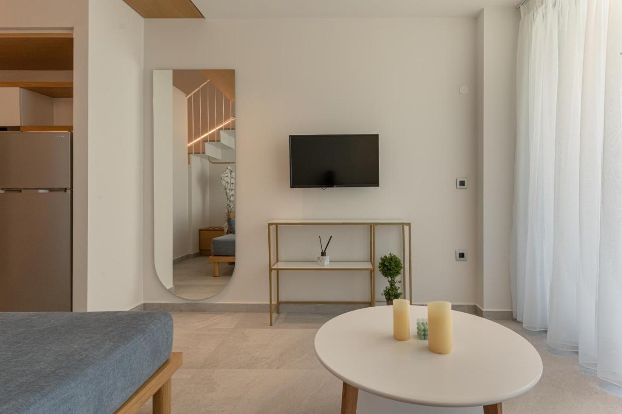 Mera Apartments Stavros  Bagian luar foto